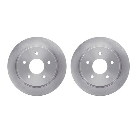 Dynamic Friction Company Rear Brake Rotors 6002-48032